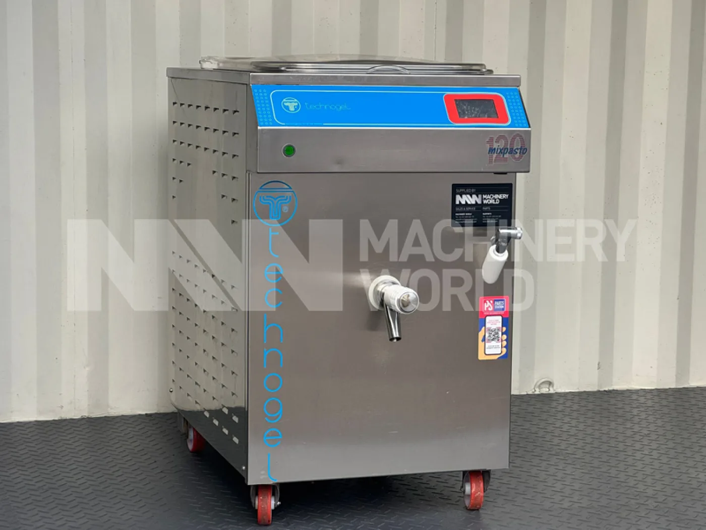 Technogel Mixpasto 120 Touch Ice Cream Batch Pasteuriser (Year 2022) - 3