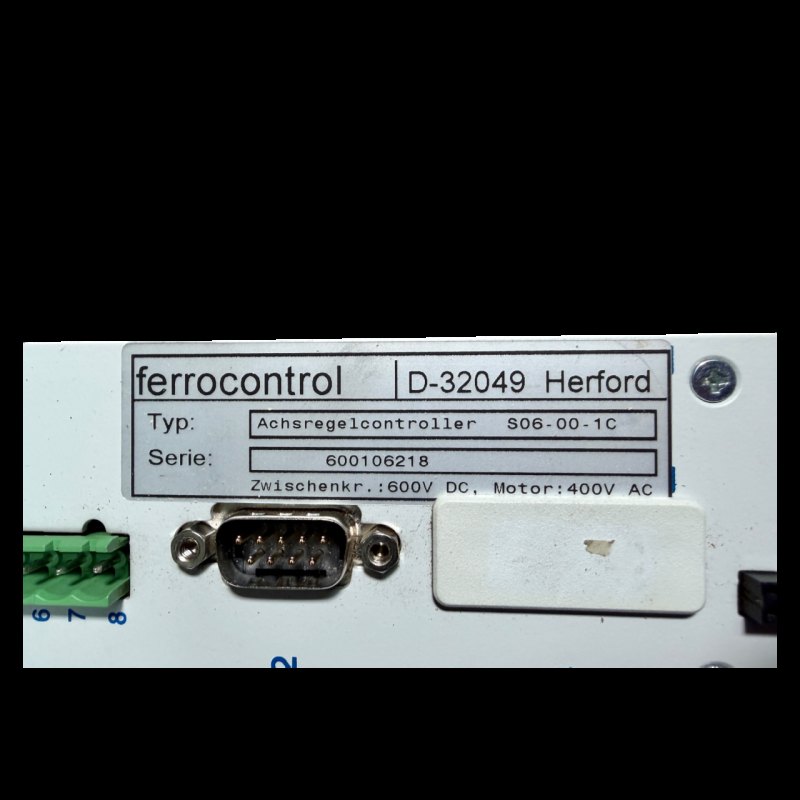 Ferrocontrol Achsregelcontroller S06-00-1C – DARC Digitaler Servoregler
