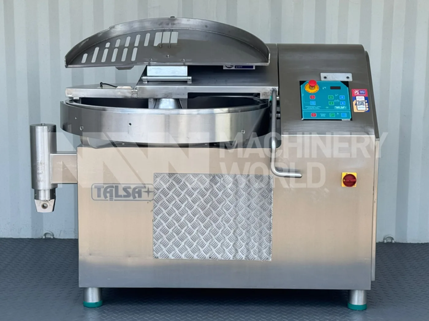 80L Talsa K80 Stainless Steel Bowl Cutter Chopper - 2