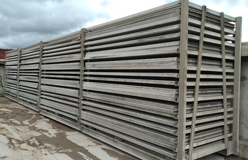 Estrados de ferro galvanizado
