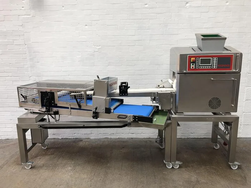 Konig Mini Rex 4000, 2 pocket roll plant with forming station, fully refurbished with new belts