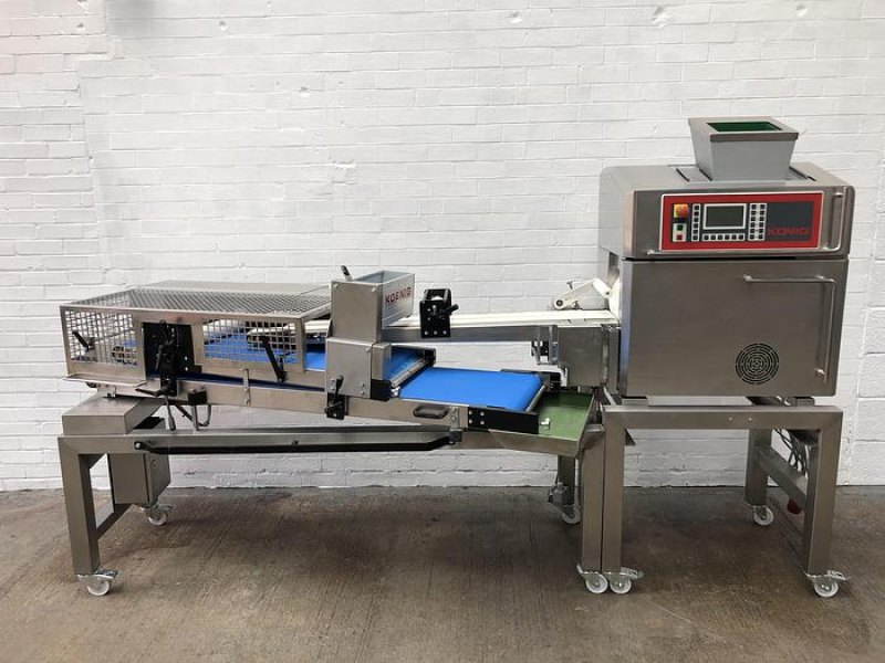 Konig Mini Rex 4000, 2 pocket roll plant with forming station, fully refurbished with new belts