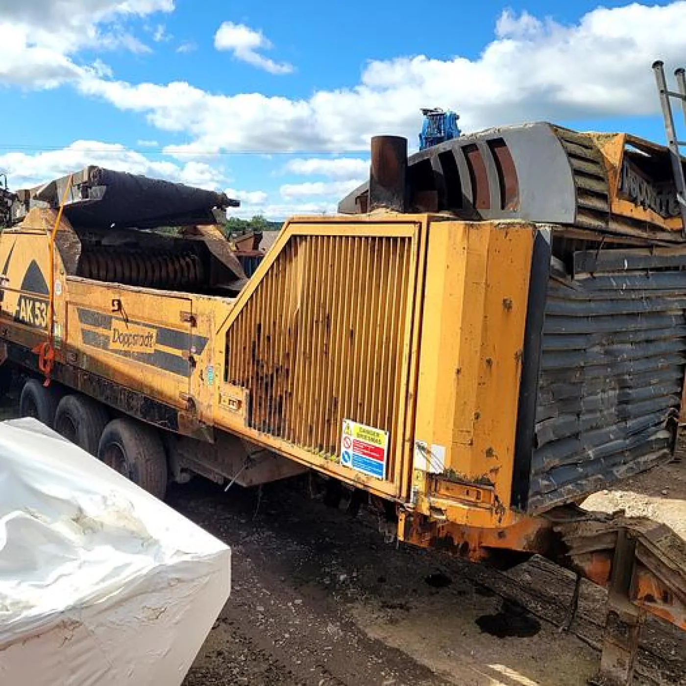 2008 Doppstadt AK 530 High-speed Shredder Spare & Repairs Only - 4