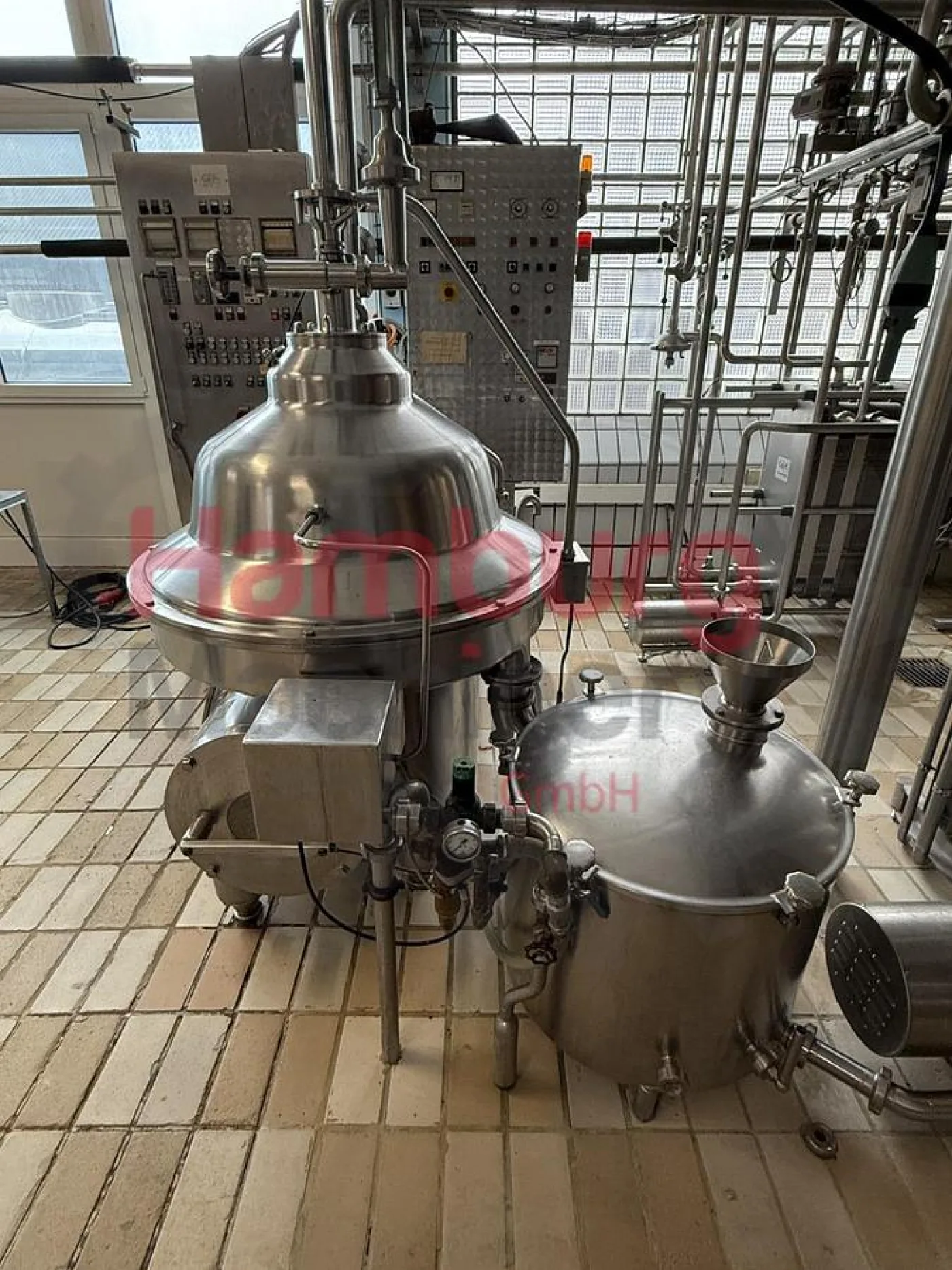 Complete Pasteurisation line - 12.000 liter per hour - GEA Ahlborn / Westfalia / HST - 5