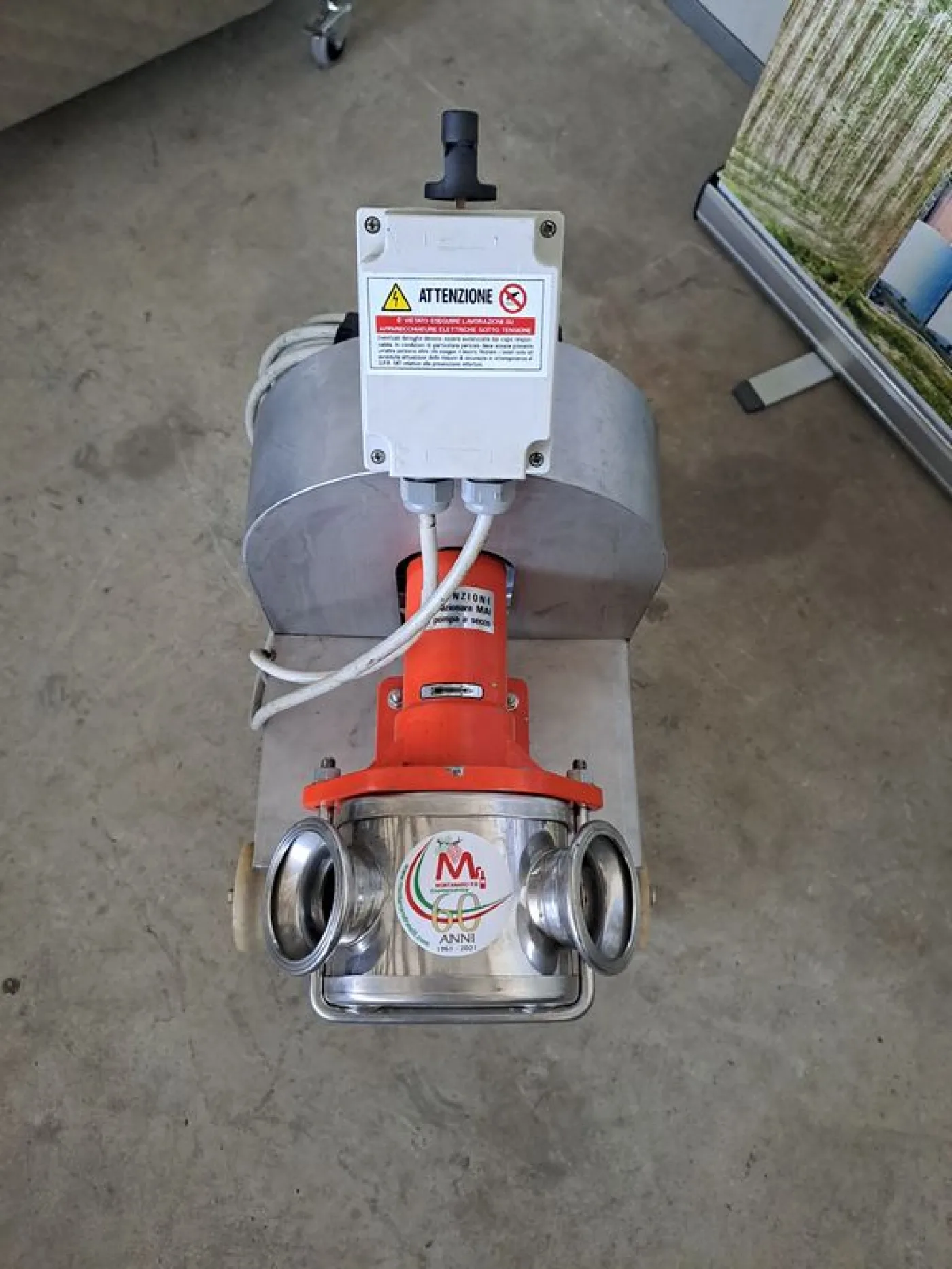 LIVERANI PUMP MODEL MAJOR 60 WITH RUBBER IMPELLER, SECOND-HAND MACHINE - 3