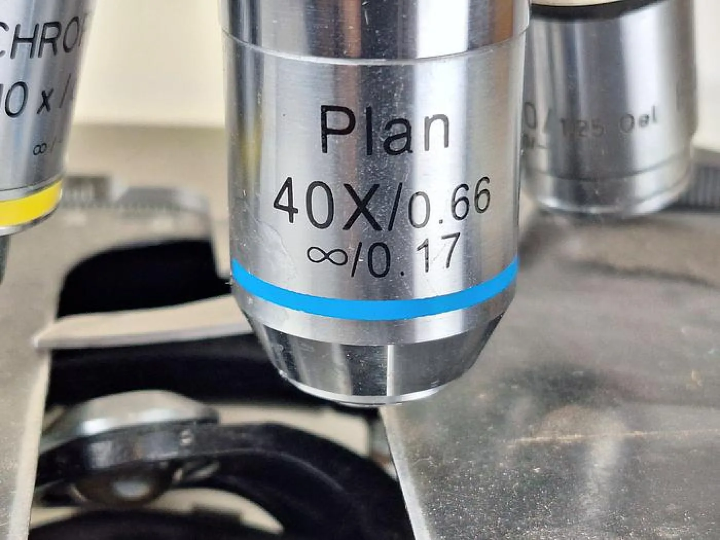 Zeiss Axioskop EL-Einsatz 5 Objectives Microscope - 4