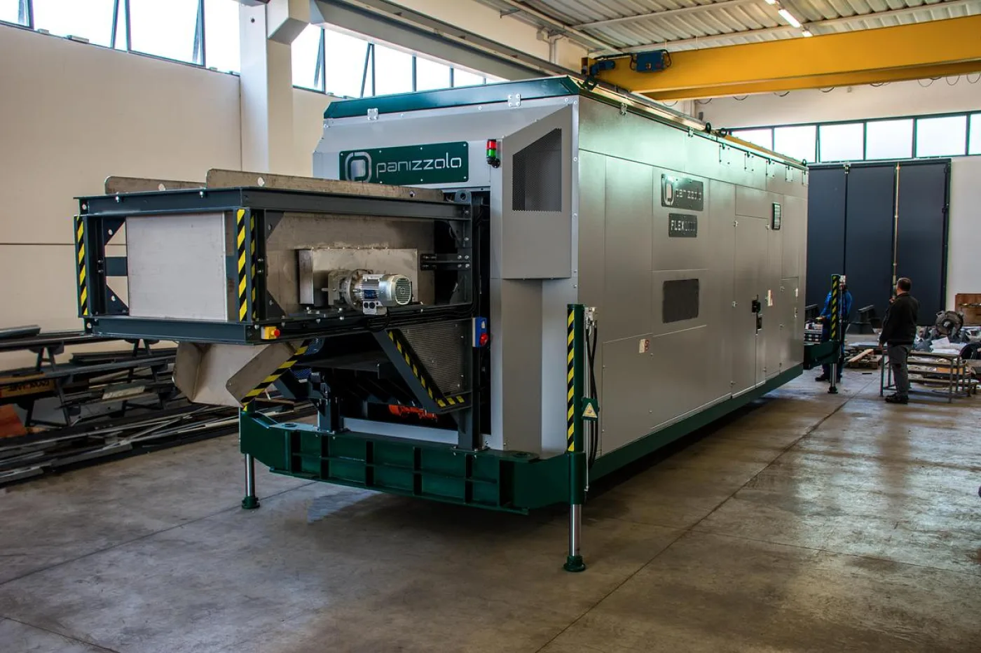 Panizzolo Flex 1000 Mobile Drum Hammer Mill - 4