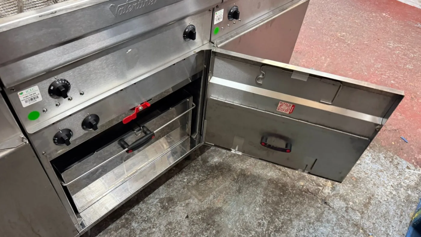 Valentine's Fryer EVO-600 - Single Tank 3 phase fast fryer ( fish n chips ) - islandcatering - 7