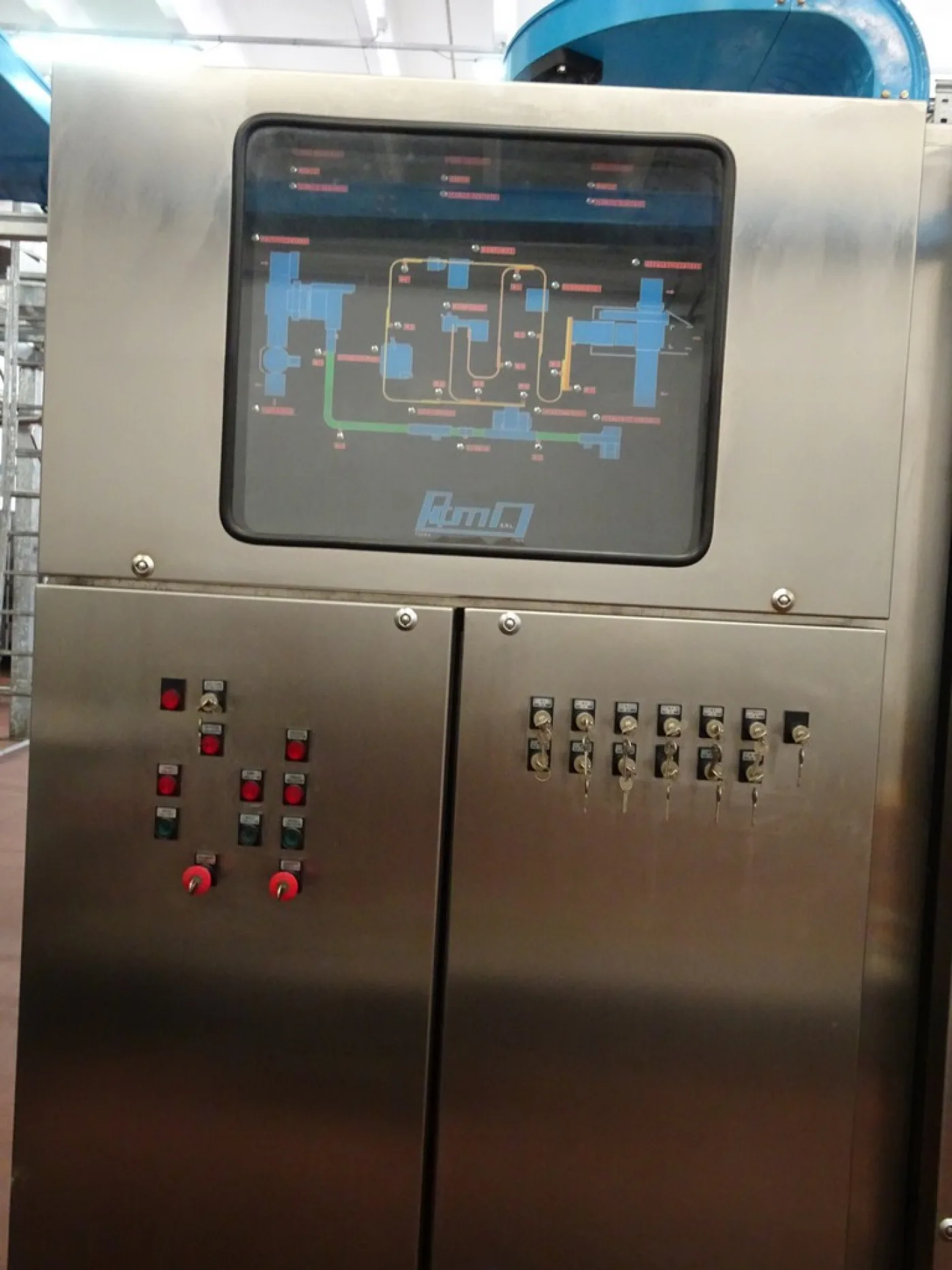 ELECTRICAL PANEL FOR COMMAND AND MANAGEMENT CONVEYOR BELTS, SECOND-HAND MACHINE - 2