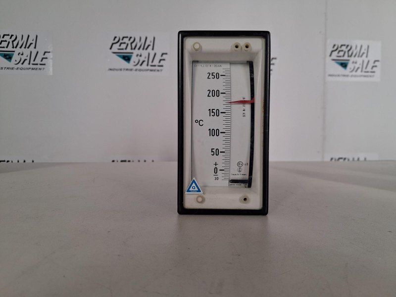 Camille Bauer Drehspulinstrument 4–20 mA 0–250 °C Panel Meter