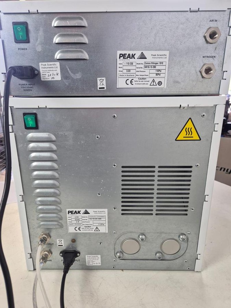 Peak Scientific Nitrogen Generator Corona 1010 + Corona compressor