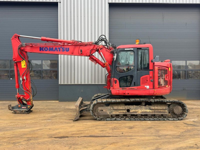 Komatsu PC138US – Tripple boom + blade