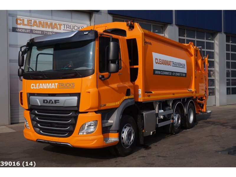 DAF FAG CF 340 Geesink 20m³ Welvaarts weighing system