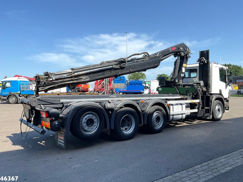 Scania P 360 Euro 5 8x2 Hiab 28 Tonmeter laadkraan
