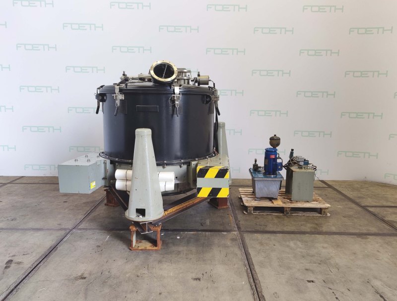 Krauss Maffei DZU 125/2,5 - Arbeitskorb centrifuge