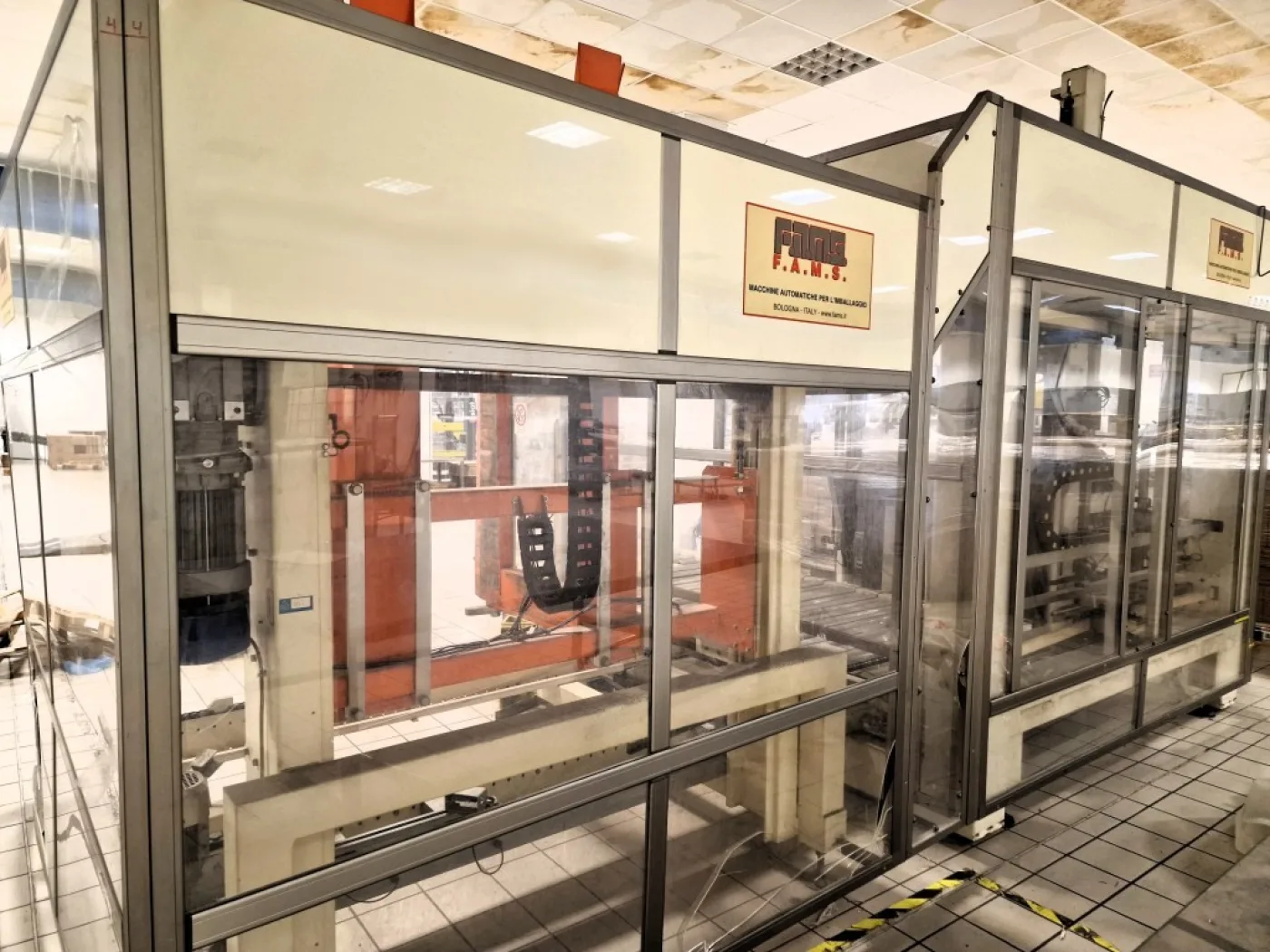 PALLETTIZZATORE AUTOMATICO – F.A.M.S. – MOD. PLT 900 - 4