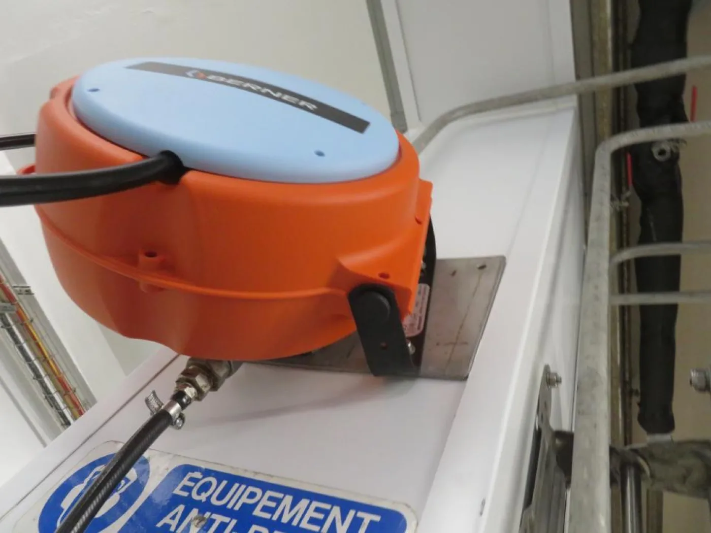 Berner Berner 10m Air Hose Reel- Remplissage Lines - 4