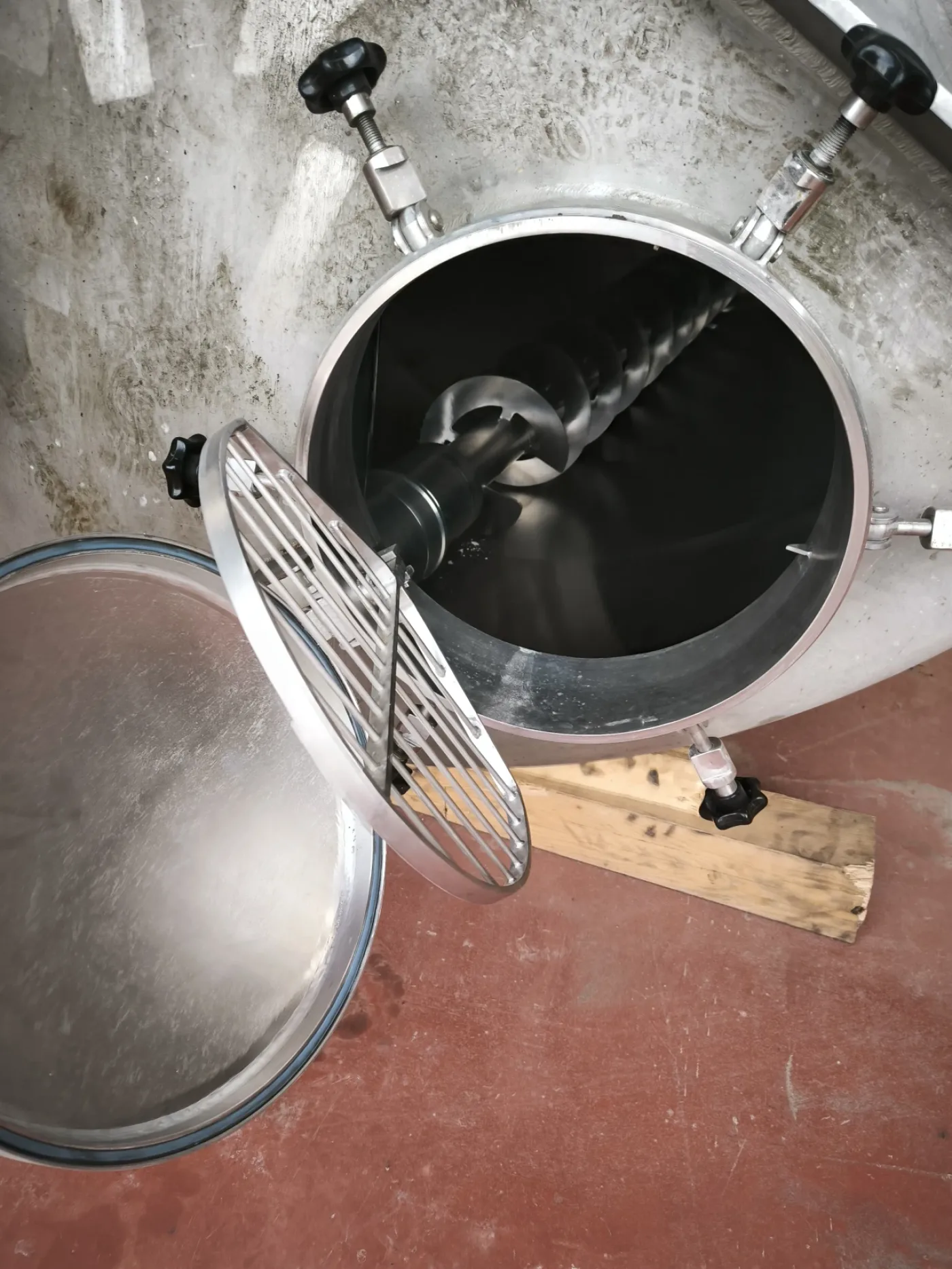 A.BOLTZ M2138 NAUTA MIXER STAINLESS STEEL 9,250 LITERS ATEX - 1
