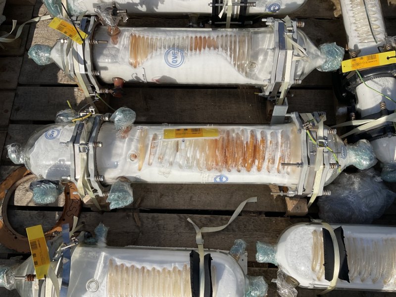 QVF Glasstechnik Glass spiral - Shell and tube heat exchanger
