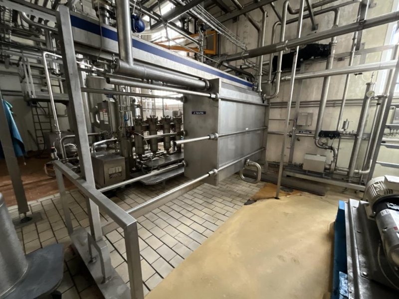 2011 Alfa Laval Alfa Laval Tetra Pak C10-KSM 993 Litre Stainless Steel Plate and Frame Heat Exchanger w Flow Meter