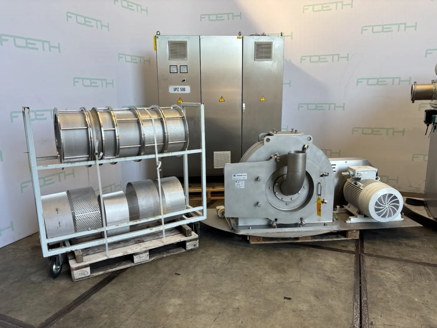 Hosokawa Alpine 500 UPZ — Cryogenic Fräsen Line - Fine Impact Mill - 1
