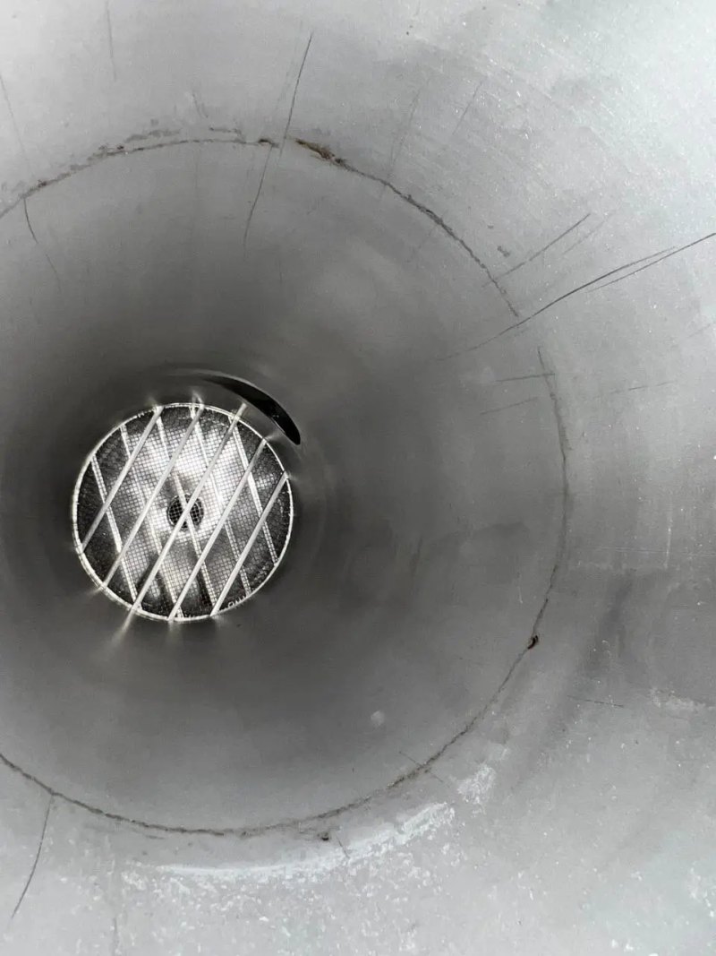 USED STAINLESS STEEL PTS SOLIDS TECHNIQUE FILTER