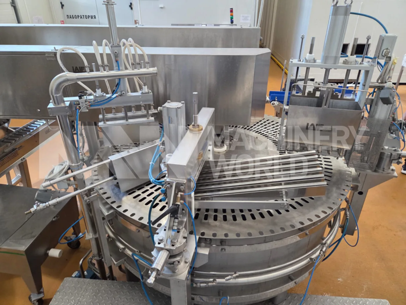 Laief GSL 3 Model Rotary 6 Wide Ice Lolly Popsicle Moulding Machine – 6,000 pcs/hour (Year 2019) - 2