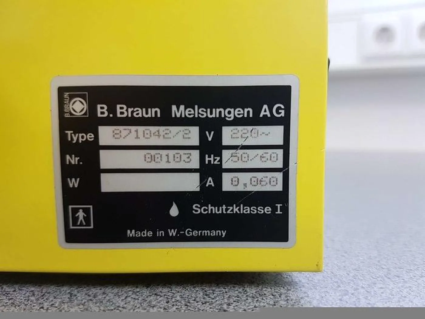 B.BRAUN Unita S 871042-2 Perfusor/ Syringe Pump - 2