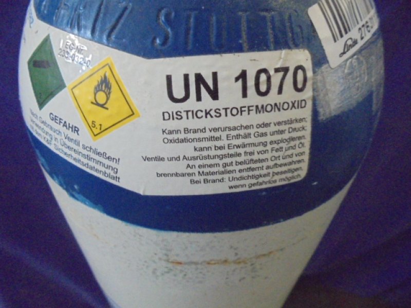 Distickstoffmonoxid Bottle (Gebraucht, gut)