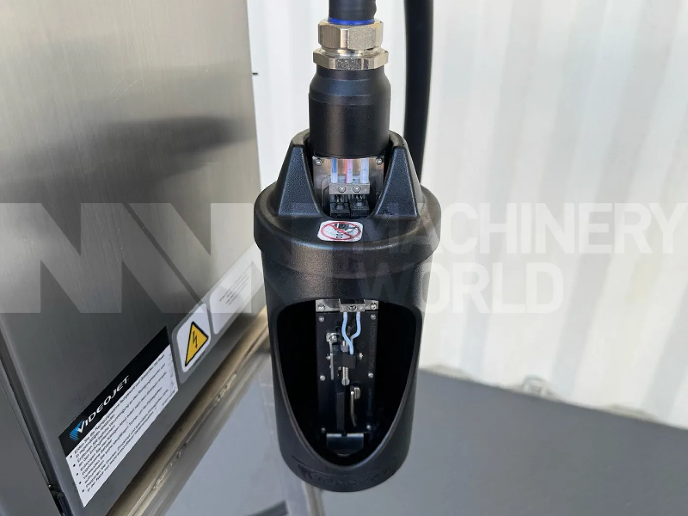 Videojet 1220 Continuous Ink Jet Coder with Out Feed Conveyor - 6