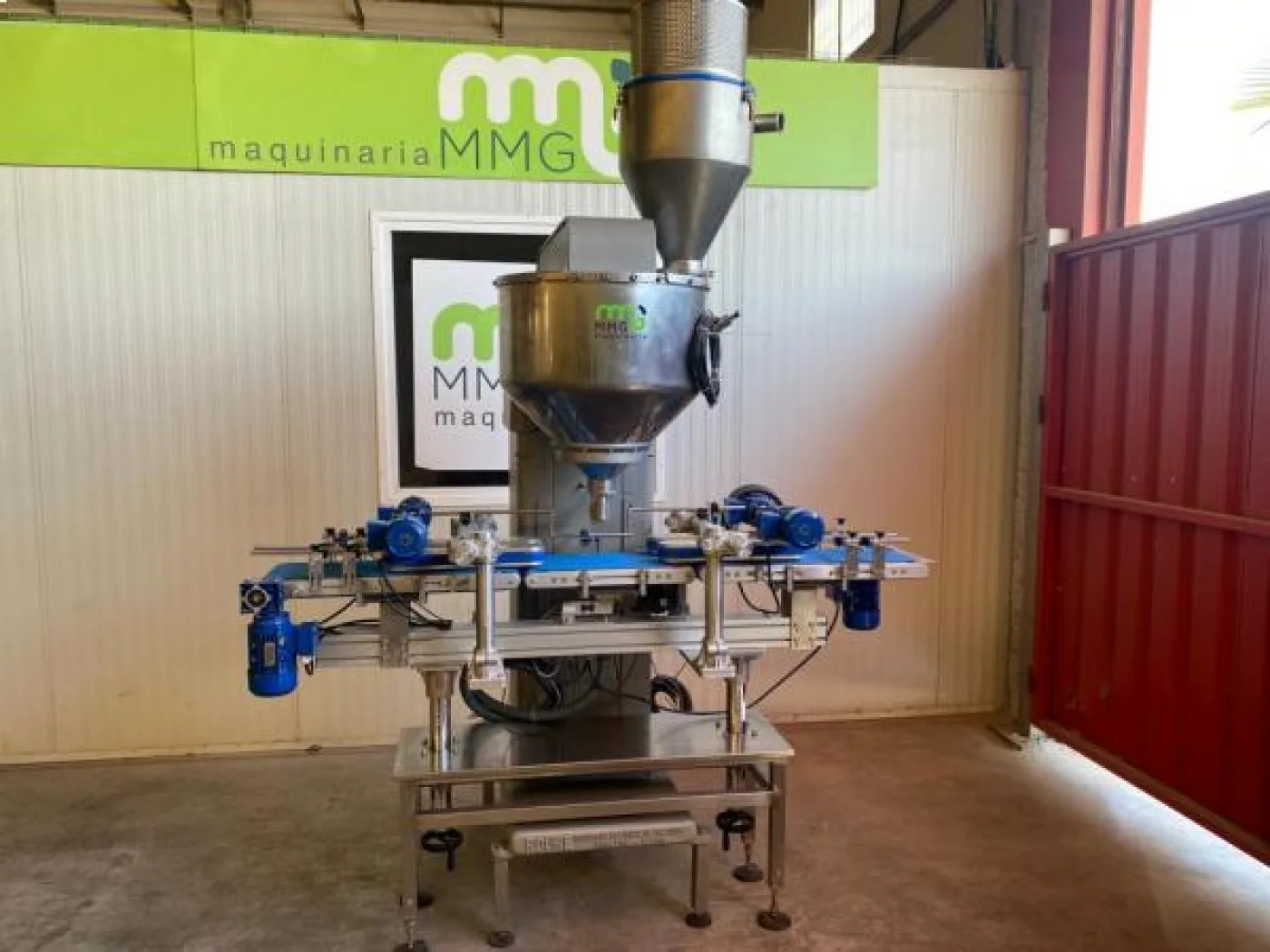 Máquina automática para el dosificado de polvo en botes - 1