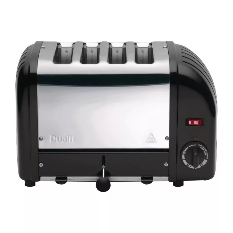 Dualit 4 Slice Vario Toaster Black 40344 - islandcatering