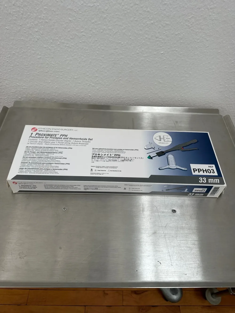 Ethicon (Johnson and Johnson) PPH03 Set für Prolaps- und Hämmorrhoidalverfahren