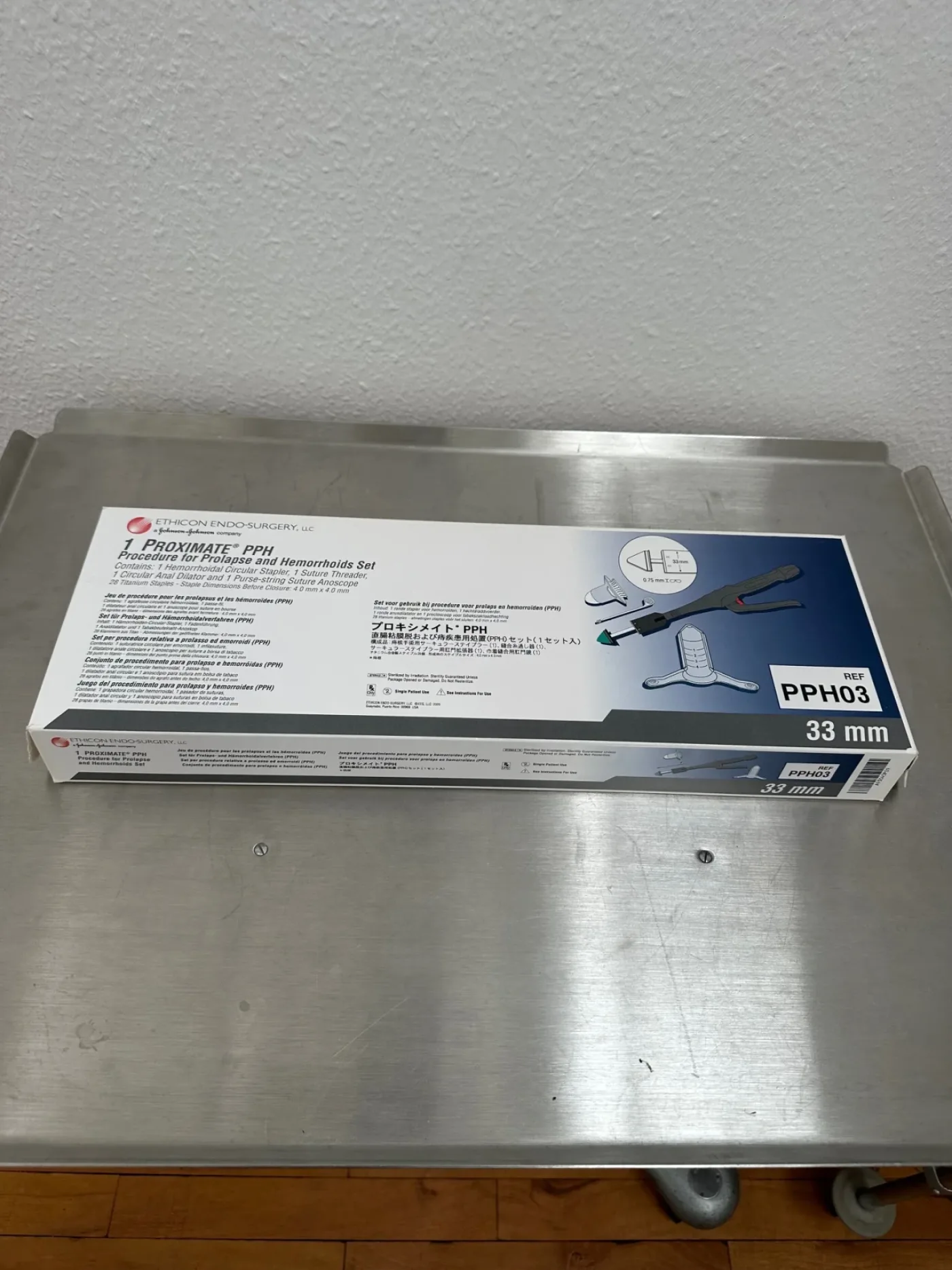Ethicon (Johnson and Johnson) PPH03 Set für Prolaps- und Hämmorrhoidalverfahren - 1