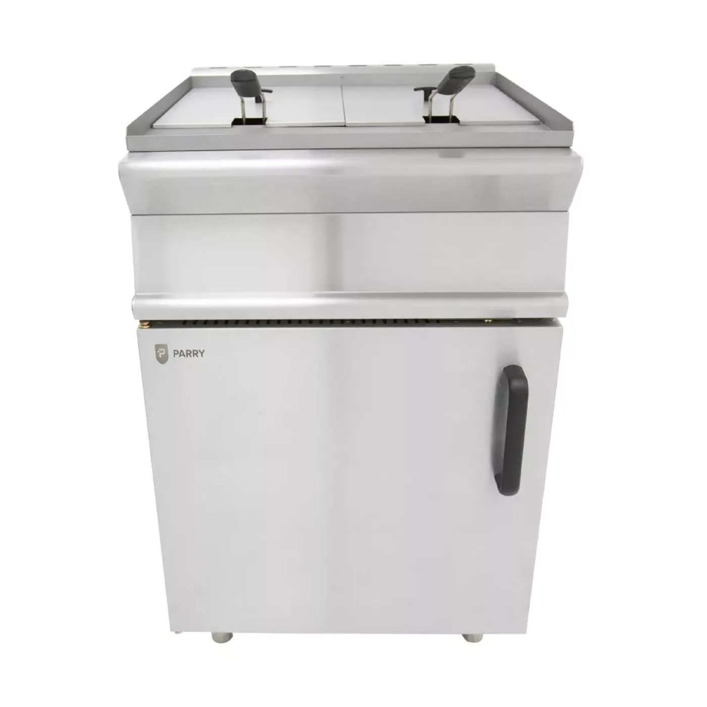 Parry Twin Tank Twin Basket Free Standing Natural Gas Fryer GDF - islandcatering - 5