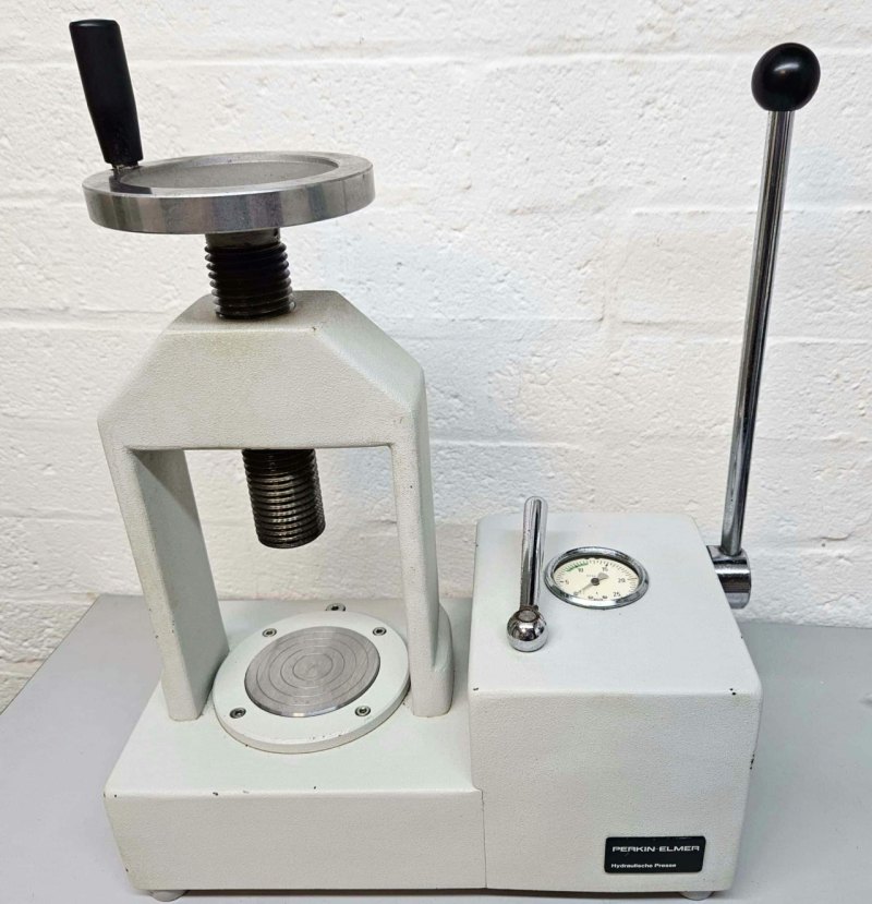 Perkin Elmer IR Accessoire Hydraulische Pers