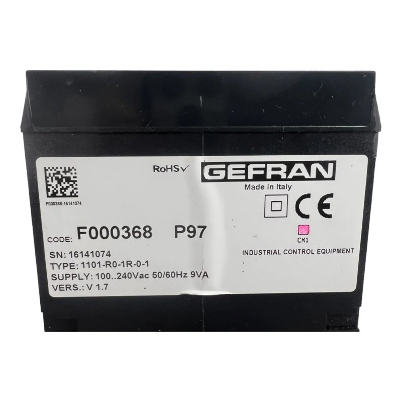 GEFRAN IMA Temperaturregler Regler 1101-R0-1R-0-1 F000368 P97 Vers. V1.7 100–240 V AC