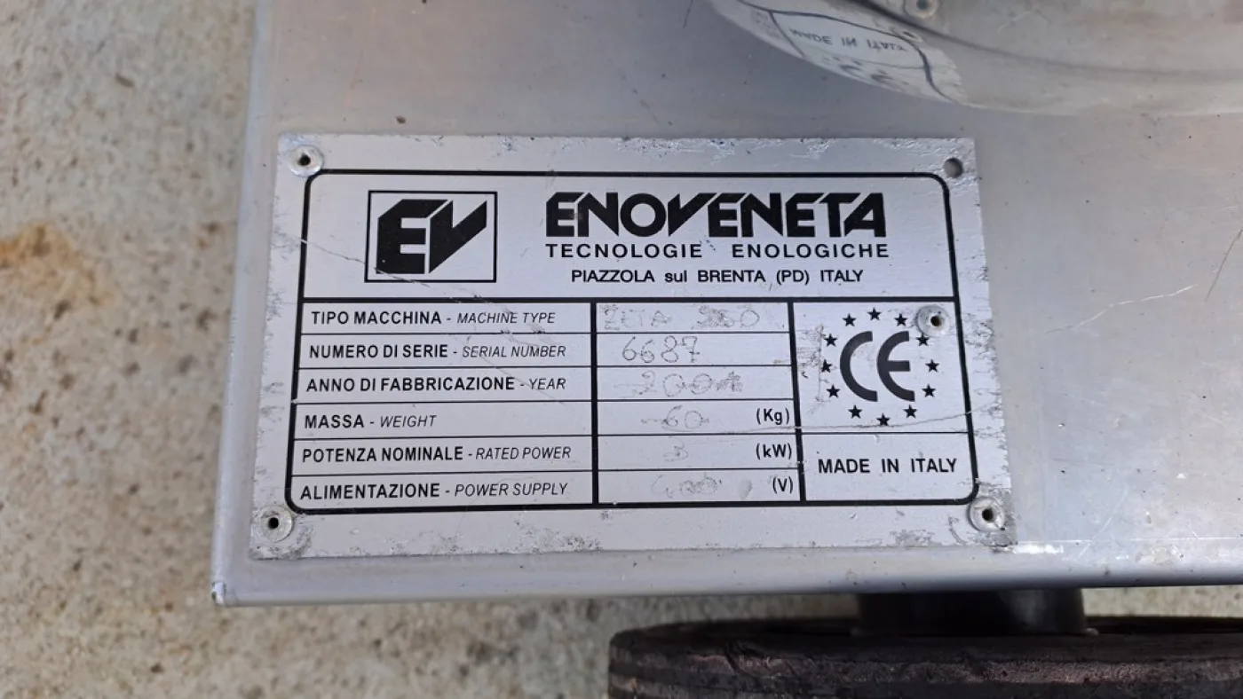 ENOVENETA PUMP MODEL “ZETA 250” WITH NEOPRENE IMPELLER, USED EQUIPMENT - 5