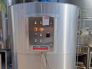 STAINLESS STEEL MIXER DELLA TOFFOLA FIRM, CAPACITY LITERS 3000 ABOUT, TOTALLY INSULATED, SECOND-HAND EQUIPMENT