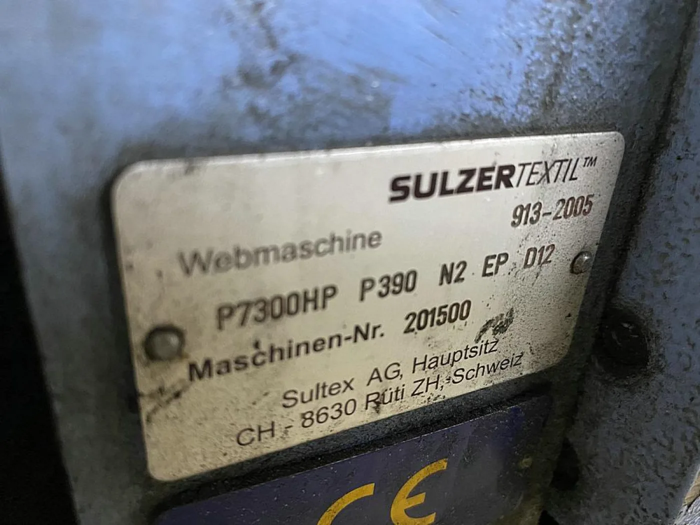 3x Sulzer - P7300HP P390 N2 EP D12 – POSILENO - 2