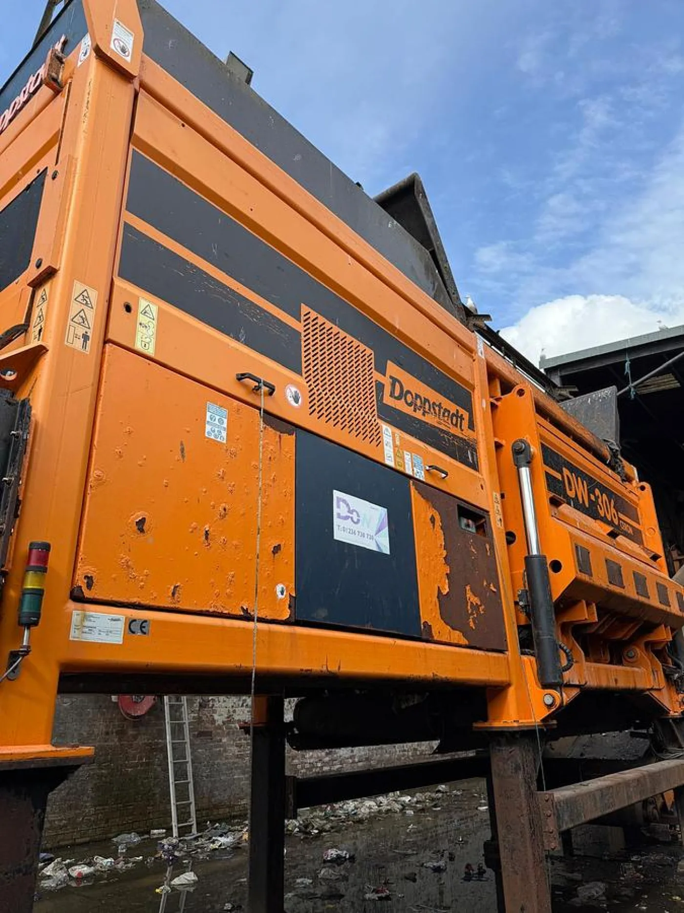 2011 Doppstadt DW 306 Ceron Slow-Speed Shredder W/EMS Trommel - 2
