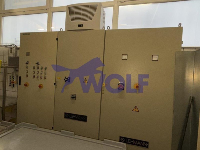 hydraulisches Fünfwalzwerk Lehmann - Type WF 20, 2000 mm Walzenbreite.