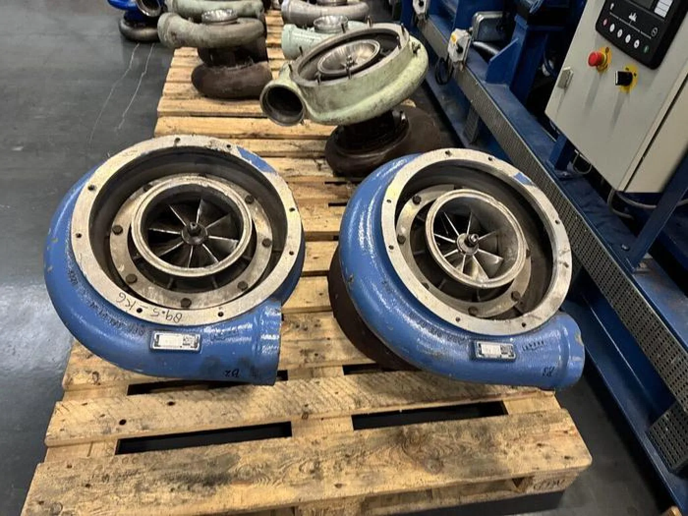 MTU ZR 210/001 TURBOCHARGERS - 2