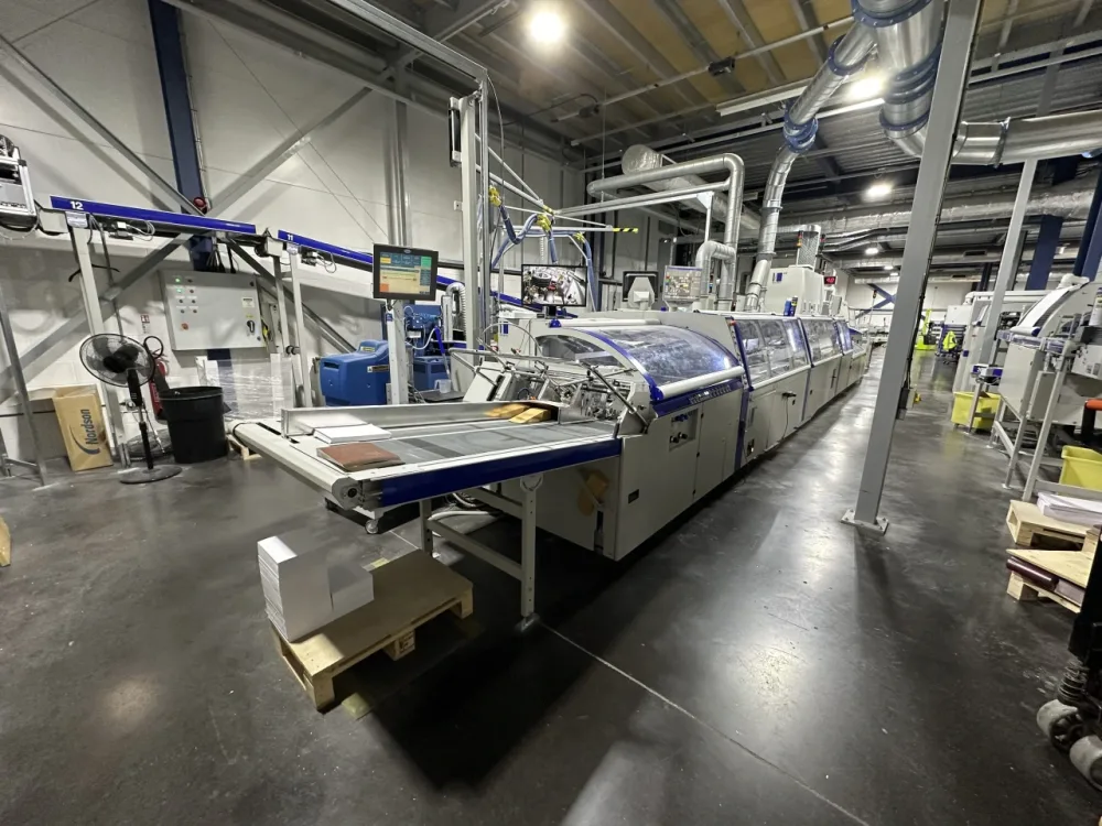 Kolbus KM 600.C perfect binding line