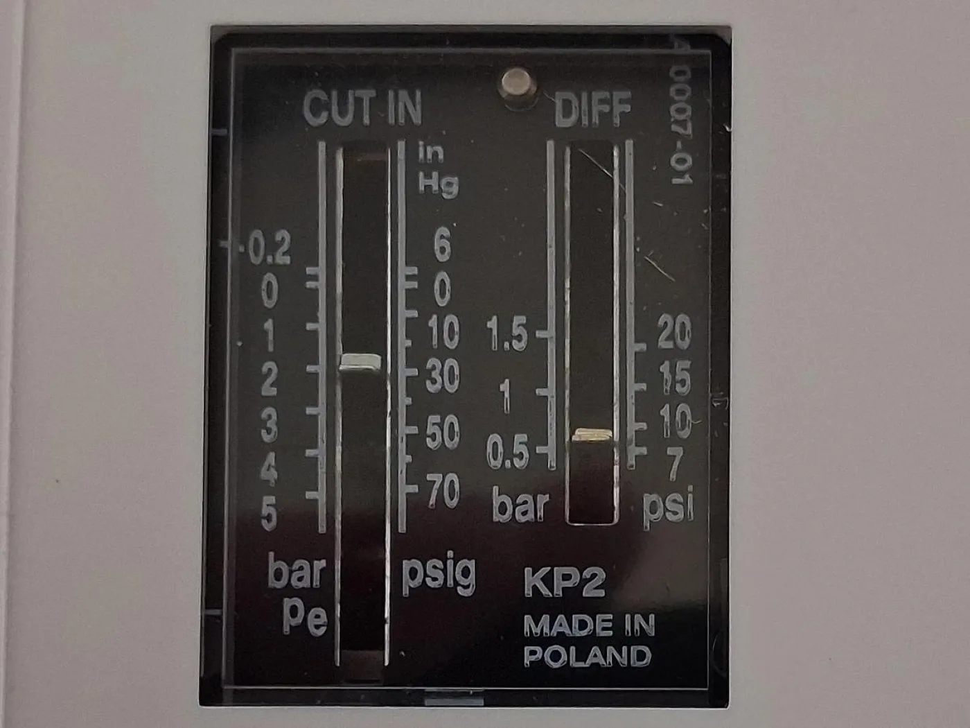 Danfoss KP2 Niederdruckschalter / Low Pressure Control - 4