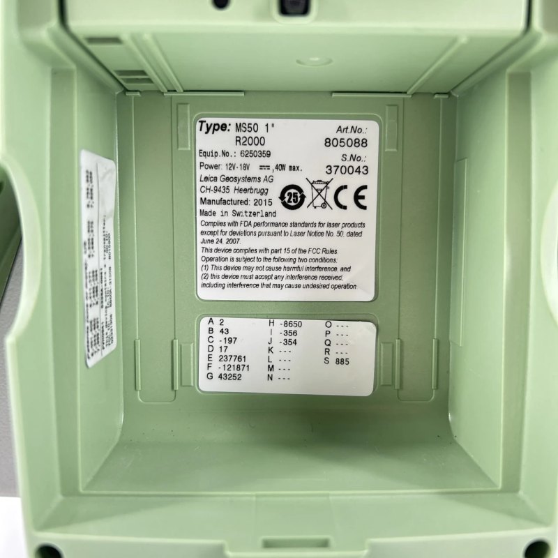Leica MS50 1″ R2000