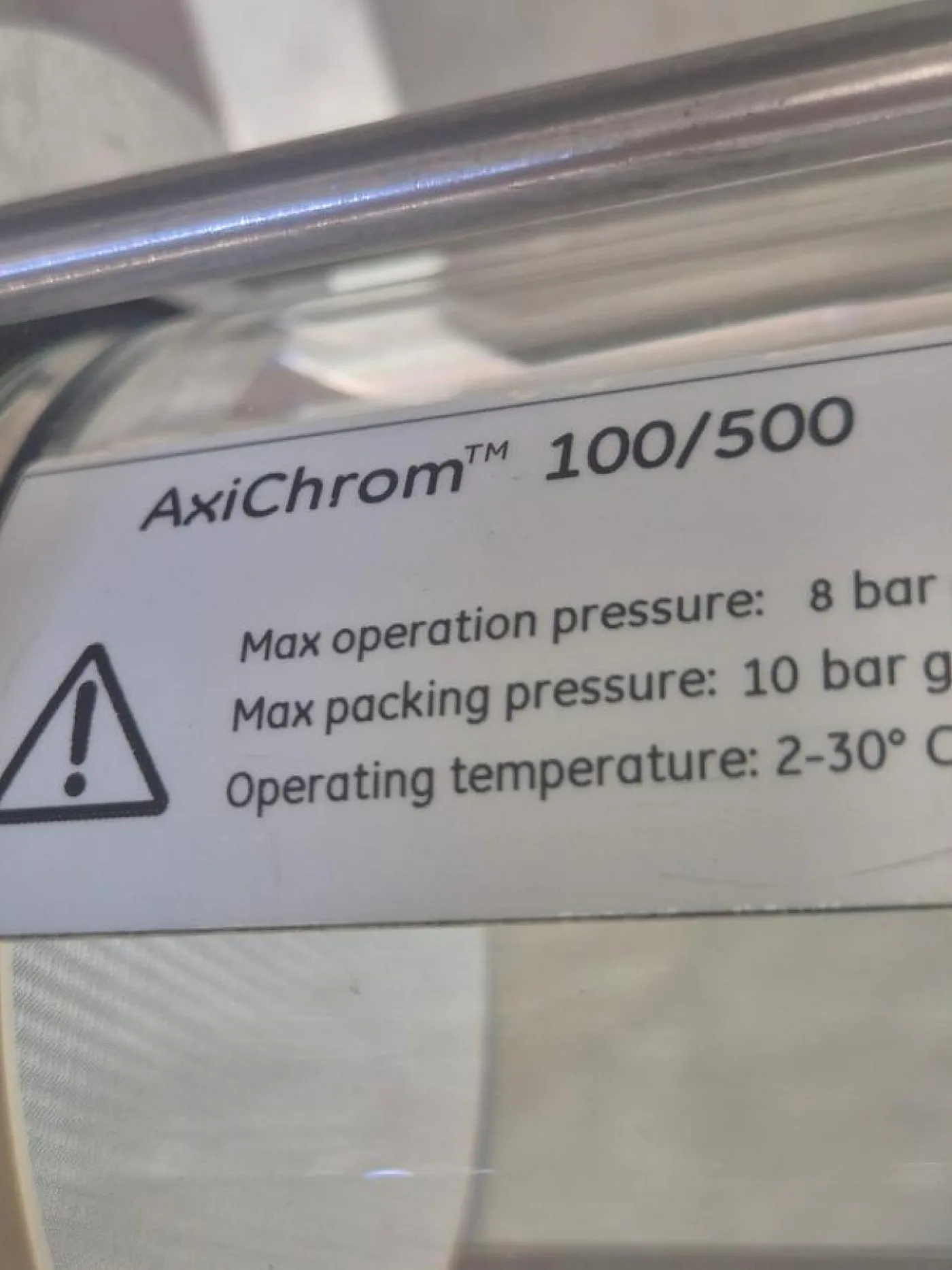 Cytiva AxiChrom 100/500 Chromatography Column - 7