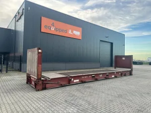 40FT FLATRACK FLUSH FOLDING / CSC: 10/2027 / 5x available