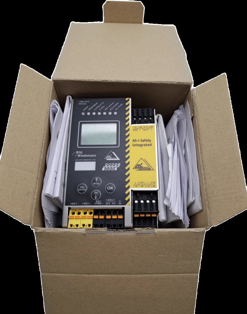 Bihl+Wiedmann ASi-3 PROFIBUS Gateway mit integriertem Sicherheitsmonitor