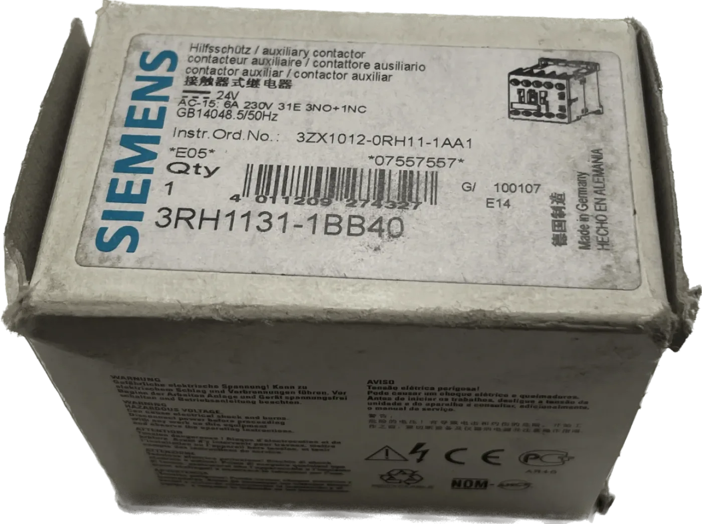 Siemens 3RH1131-1BB40 - 1
